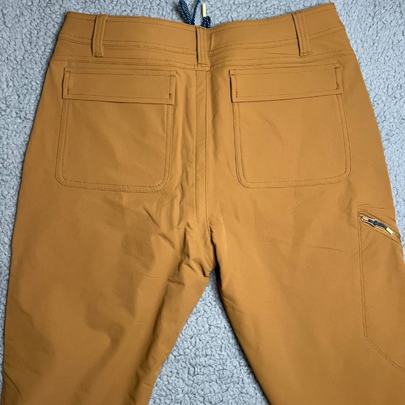 Gnara Women's Go There Pants Color Ochre Size 12 NWOT - Picture 8 of 10